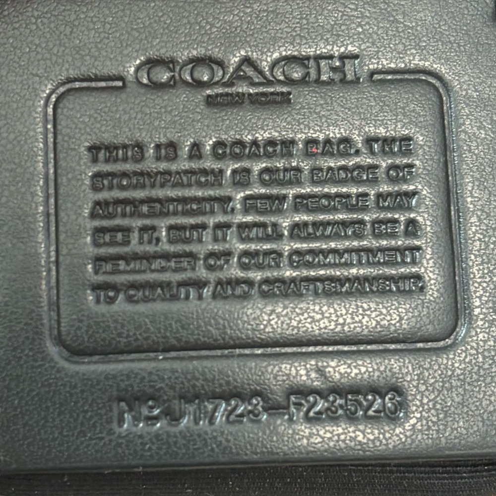 Coach Ava Chain Tote in color Signature Canvas - Picture 8 of 10